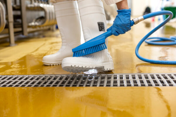 Cepillo para botas con conector rapido Vikan