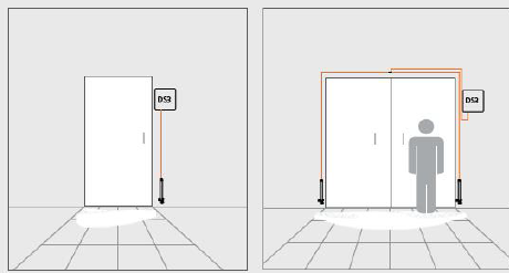 Door way Equipo para desinfección de accesos