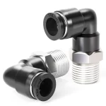 Conector Neumatico Fitting Angulo 1/4