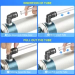 Conector Neumatico Fitting Angulo 1/4