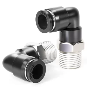 Conector Neumatico Fitting Angulo 1/4