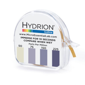 Hydrion Tira Reactiva De Yodo 50-225 ppm