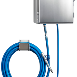 espumador fijo de acero inoxidable