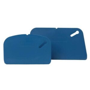 Raspador de metal detectable polipropileno 6 1/4 pulgadas Azul