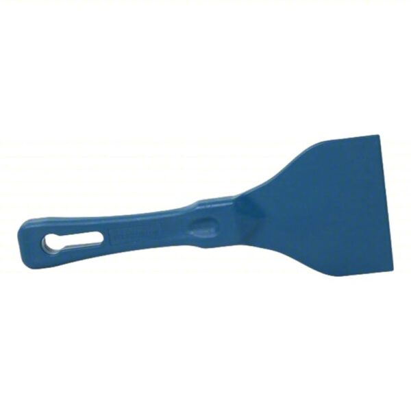 Raspador detectable de metales Azul